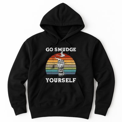 Go Smudge Yourself Smudging Feather Funny Sage Bundle Hoodie