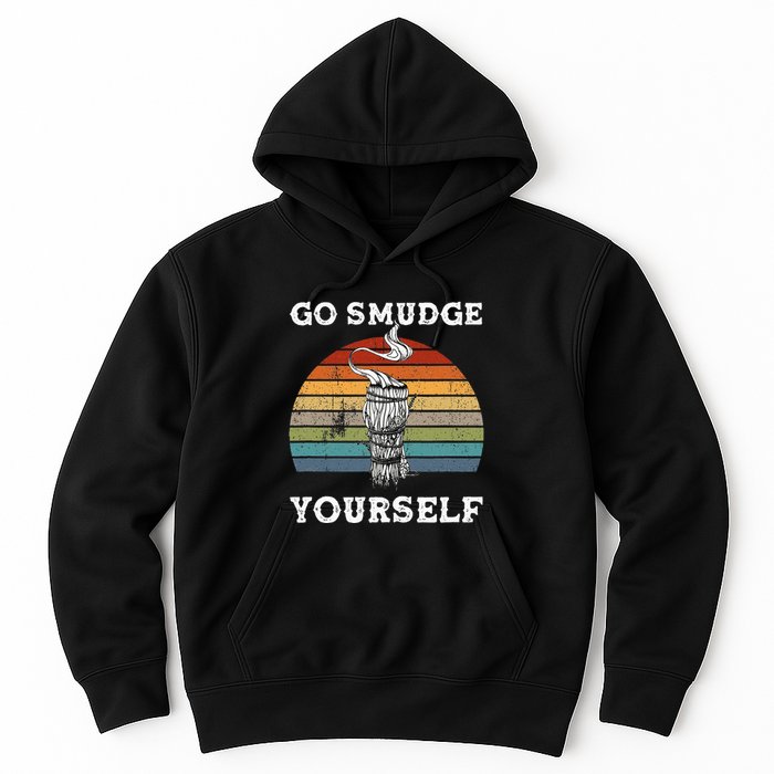Go Smudge Yourself Smudging Feather Funny Sage Bundle Hoodie