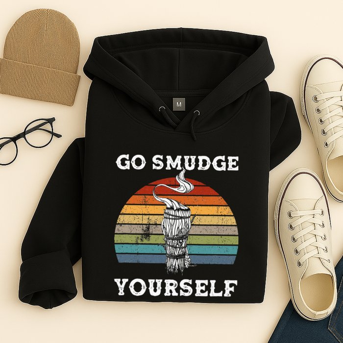 Go Smudge Yourself Smudging Feather Funny Sage Bundle Hoodie