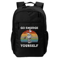 Go Smudge Yourself Smudging Feather Funny Sage Bundle Backpack