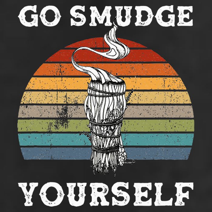 Go Smudge Yourself Smudging Feather Funny Sage Bundle 25L Jumbo Tote