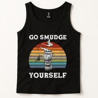 Go Smudge Yourself Smudging Feather Funny Sage Bundle Tank Top