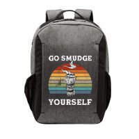 Go Smudge Yourself Smudging Feather Funny Sage Bundle Vector Backpack