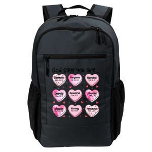 God Says You Are Valentine Day Lover Couple Matching Daily Commute Backpack