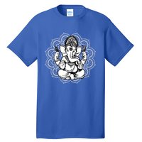 Ganesh Symbol Yoga Hindu Meditation Lover Gift Tall T-Shirt