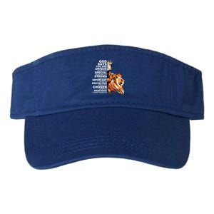 God Says You Are Unique Special Black History Melanin King Gift Valucap Bio-Washed Visor