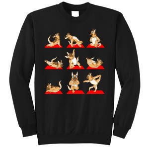 German Shepherd Yoga Sweatshirt