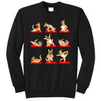 German Shepherd Yoga Tall Sweatshirt