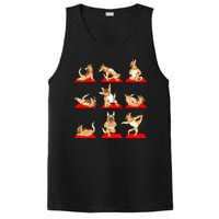 German Shepherd Yoga PosiCharge Competitor Tank