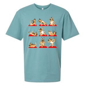 German Shepherd Yoga Sueded Cloud Jersey T-Shirt