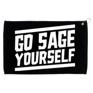 Go Sage Yourself Grommeted Golf Towel