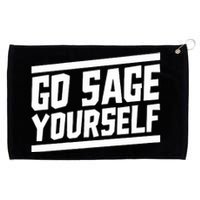 Go Sage Yourself Grommeted Golf Towel