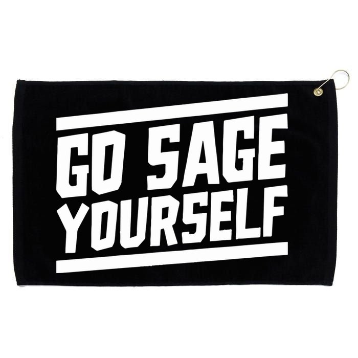 Go Sage Yourself Grommeted Golf Towel