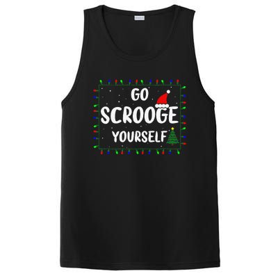 Go Scrooge Yourself Funny Naughty Holiday Xmas Christmas PosiCharge Competitor Tank