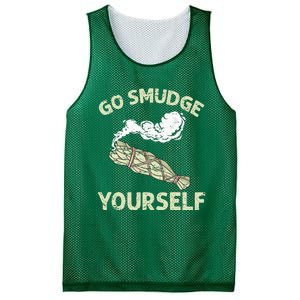 Go Smudge Yourself Native American Mesh Reversible Basketball Jersey Tank