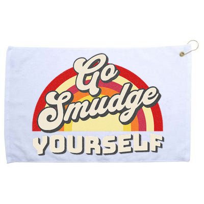 Go Smudge Yourself Grommeted Golf Towel