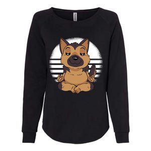 Ger Shepherd Yoga Namaste Gsd Lovers Dog Yoga Pose Gift Womens California Wash Sweatshirt