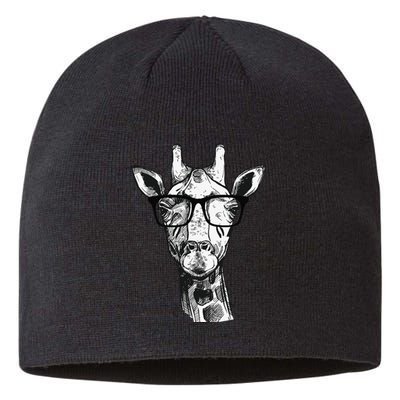 Giraffe Sunglasses Zoo Animal Lovers Safari Giraffes Sustainable Beanie