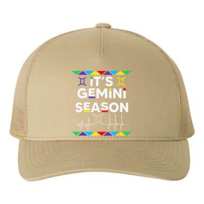 Gemini Season Zodiac Sign Funny Birthday Yupoong Adult 5-Panel Trucker Hat