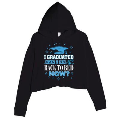 Graduation T 01 Crop Fleece Hoodie