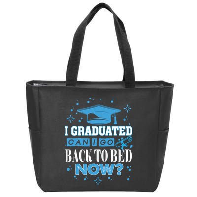 Graduation T 01 Zip Tote Bag