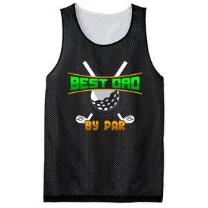 Best Dad By Par Mesh Reversible Basketball Jersey Tank