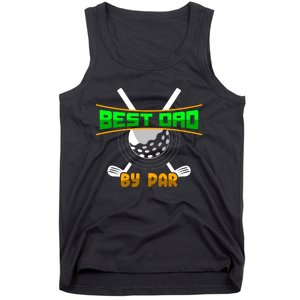 Best Dad By Par Tank Top