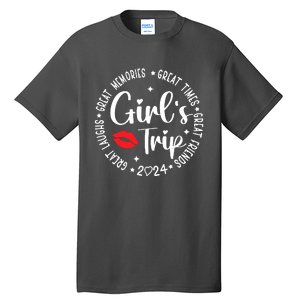 Girl Trip 2024 Weekend Vacation Matching Group Tall T-Shirt