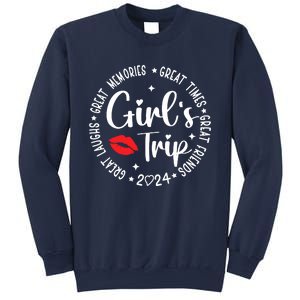 Girl Trip 2024 Weekend Vacation Matching Group Sweatshirt