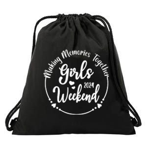 Girl Trip 2024 Cute Girl Weekend 2024 Drawstring Bag