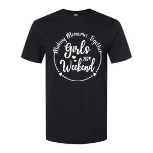 Girl Trip 2024 Cute Girl Weekend 2024 Softstyle CVC T-Shirt