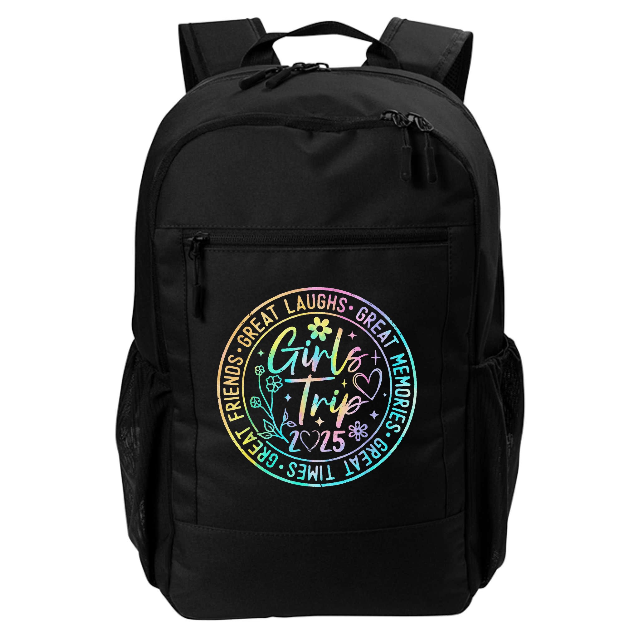 Girl Trip 2025 Friends Weekend Sisters Vacation Matching Backpack