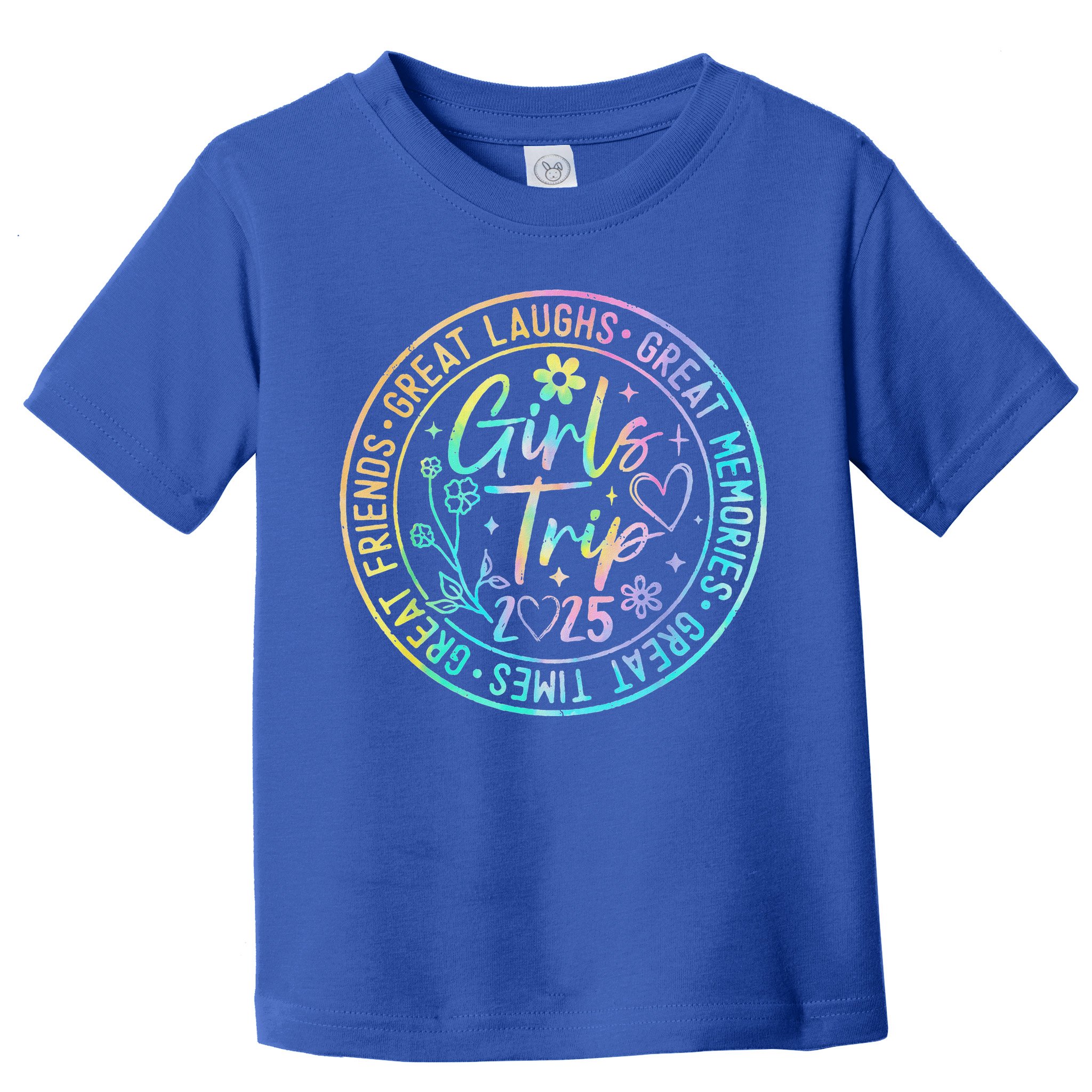 Girl Trip 2025 Friends Weekend Sisters Vacation Matching Toddler T-Shirt