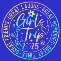 Girl Trip 2025 Friends Weekend Sisters Vacation Matching Kids T-Shirt