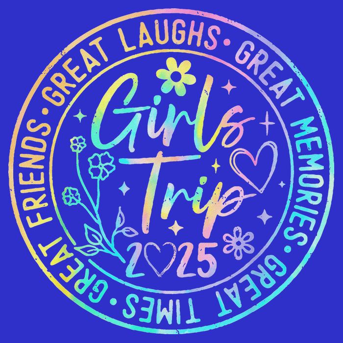 Girl Trip 2025 Friends Weekend Sisters Vacation Matching Kids T-Shirt