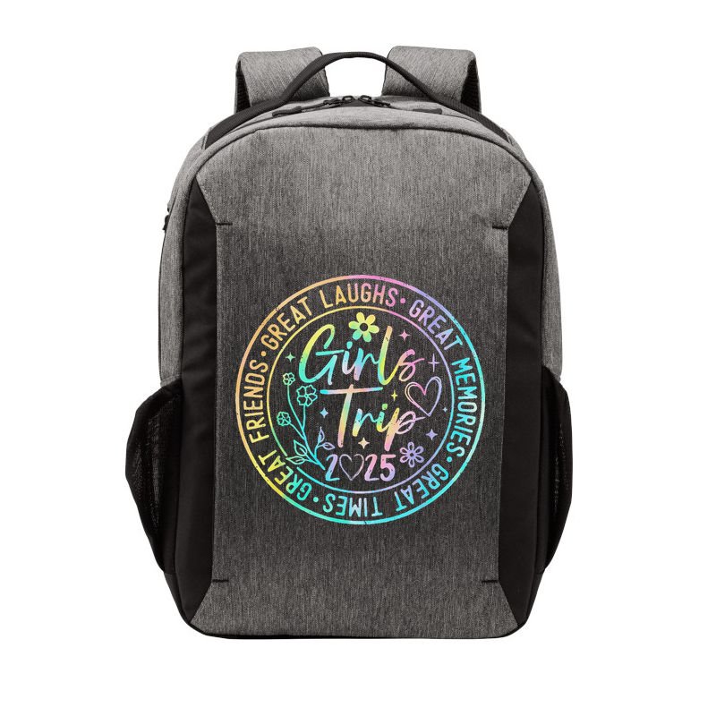 Girl Trip 2025 Friends Weekend Sisters Vacation Matching Vector Backpack