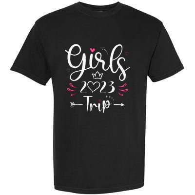 Girls Trip 23 Weekend Summer 23 Vacation Garment-Dyed Heavyweight T-Shirt