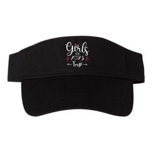 Girls Trip 23 Weekend Summer 23 Vacation Valucap Bio-Washed Visor