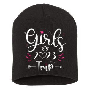 Girls Trip 23 Weekend Summer 23 Vacation Short Acrylic Beanie