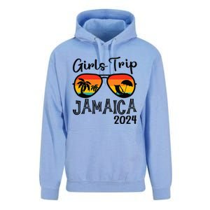 Girl Trip 2024 Weekend Jamaica Vacation Matching Unisex Surf Hoodie