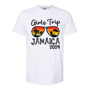 Girl Trip 2024 Weekend Jamaica Vacation Matching Softstyle CVC T-Shirt