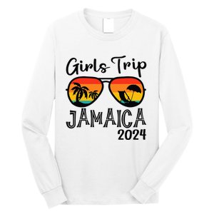 Girl Trip 2024 Weekend Jamaica Vacation Matching Long Sleeve Shirt