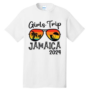 Girl Trip 2024 Weekend Jamaica Vacation Matching Tall T-Shirt