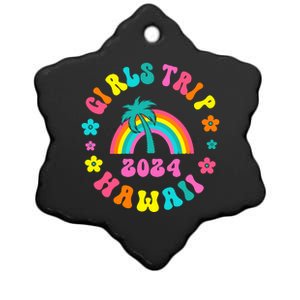 Girl Trip 2024 Hawaii Matching Group Matching Team Ceramic Star Ornament