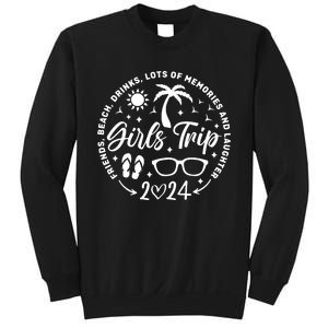 Girl Trip 2024 Girl Vacation Weekend Trip Sweatshirt