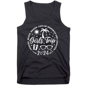 Girl Trip 2024 Girl Vacation Weekend Trip Tank Top