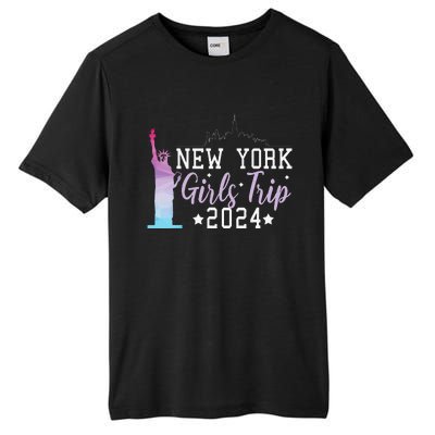 Girl Trip 2024 New York Nyc Summer Vacation Ladies Weekend Tall Fusion ChromaSoft Performance T-Shirt