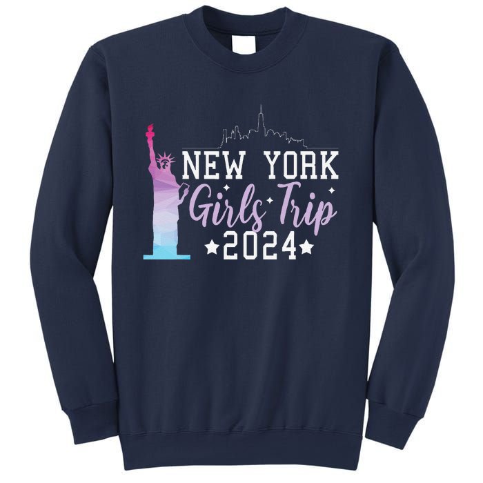 Girl Trip 2024 New York Nyc Summer Vacation Ladies Weekend Sweatshirt