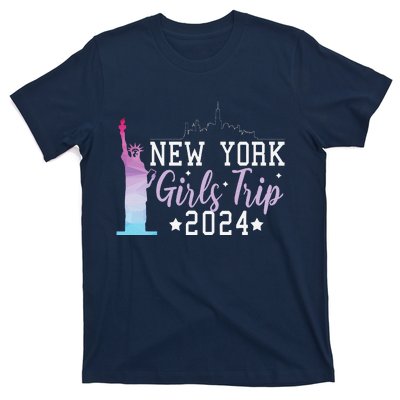 Girl Trip 2024 New York Nyc Summer Vacation Ladies Weekend T-Shirt