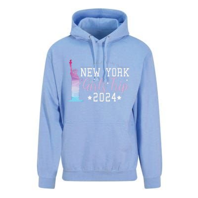 Girl Trip 2024 New York Nyc Summer Vacation Ladies Weekend Unisex Surf Hoodie